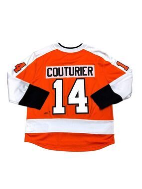 PHILADELPHIA FLYERS Sean Couturier Fanatics NHL Hockey Jersey Mens Large